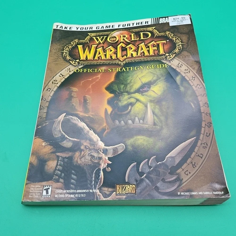 World Of Warcraft Official Strategy Guide by BradyGames Blizzard Video Game Book